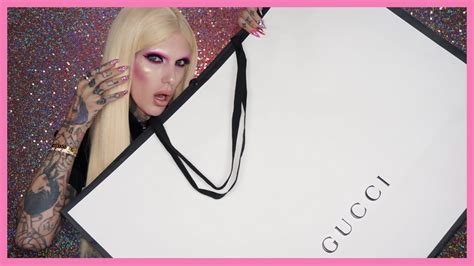 jeffree star outfits gucci|GUCCI HAUL .